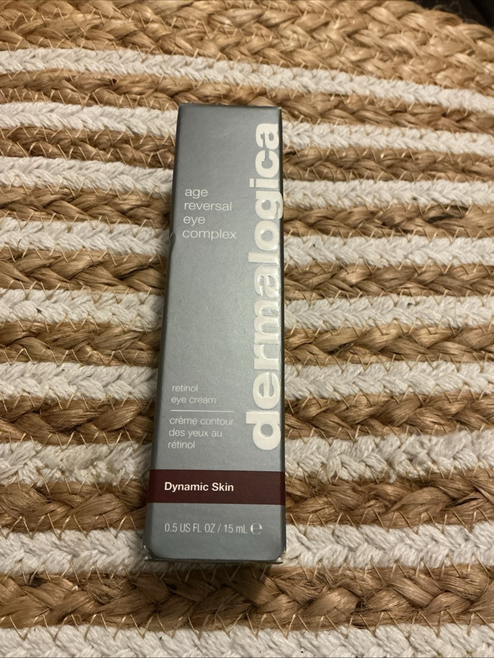 dermalogica Age Reversal Eye Complex - Silver with Maroon Accent